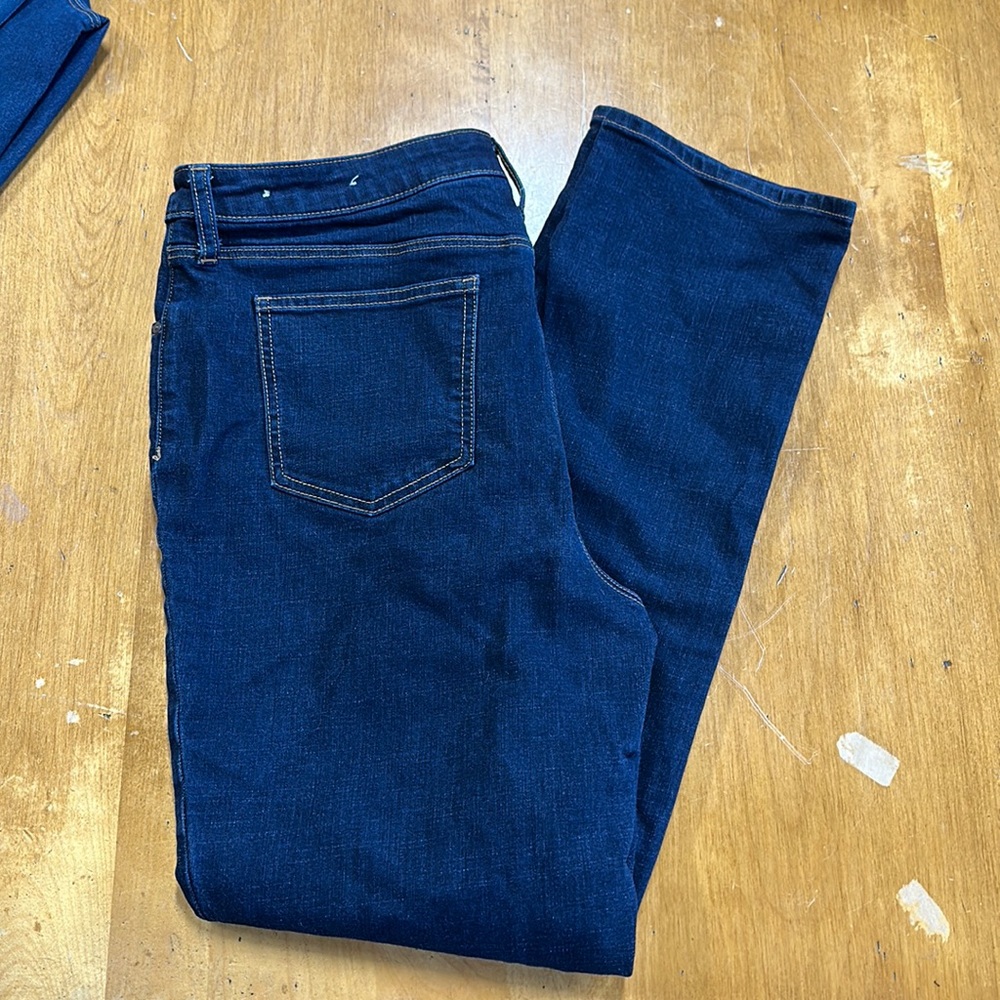 Chicos So Slimming Girlfriend Slim Leg Ankle Jeans size 12
